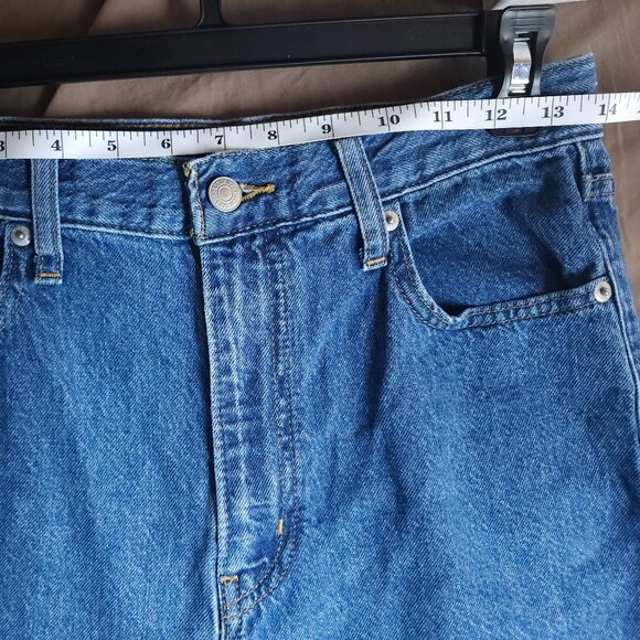Levi’s Women’s Jeans High Waisted Straight Leg Relaxed Fit Wide Leg Size 28 - Picture 9 of 9